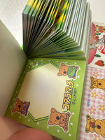 Sakamoto Vintage Koala's March Biscuits Rare Square Memo Pad