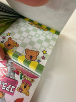 Sakamoto Vintage Koala's March Biscuits Rare Square Memo Pad