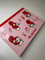 Sanrio 1998 Vintage My Melody Rare Medium Memo Pad