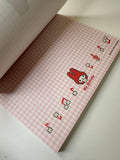 Sanrio 1998 Vintage My Melody Rare Medium Memo Pad