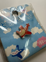 San-x 2000 Vintage Airplane Rare Mini Pin