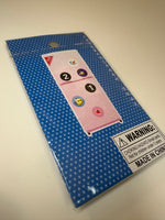 Hello Kitty Glitter Pin Set Of 6