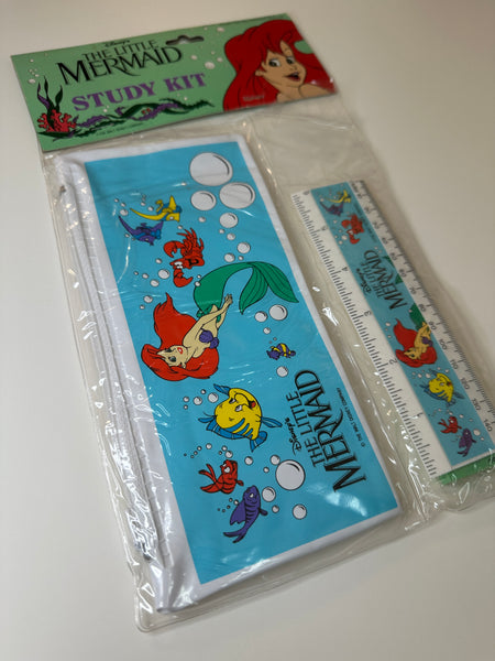 Disney Vintage The Little Mermaid Rare Study Kity