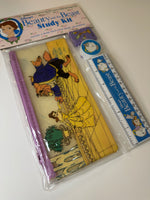 Disney Vintage Beauty And The Beast Rare Study Kity