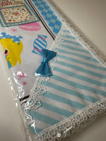 Q-Lia Alice In Wonderland Fairy Tale Rare Lunch Cloth