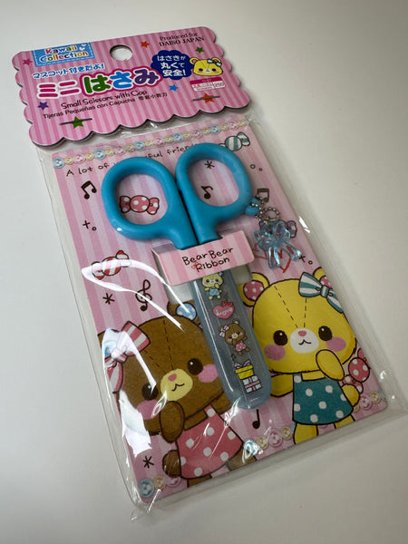 Daiso Bear Bear Ribbon Mini Scissors