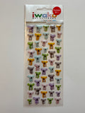 Iwako Koala Gel Sticker Sheet