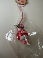 Sanrio 2007 Vintage Hello Kitty Rare Bell Charm Strap