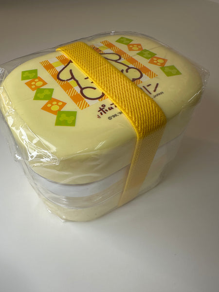 Sanrio 1998 Vintage Pompompurin Rare Plastic Bento Box