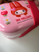 Sanrio 1998 Vintage My Melody Rare Plastic Bento Box