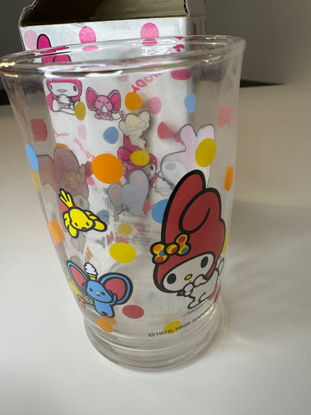 Sanrio 1999 Vintage My Melody Rare Drinking Glass
