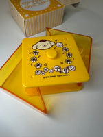 Sanrio 1998 Vintage Pompompurin Rare Plastic Box