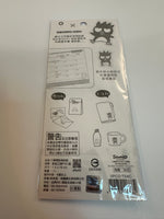 Sanrio 2023 Badtz Maru Deadstock Puffy Sticker Sheet