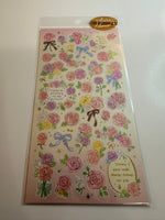 Mind Wave Rare Pluie Douce Gentle Rain Roses Sticker Sheet