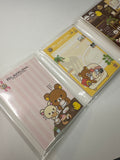 San-x 2011 Vintage Rilakkuma Rare Fold Out Mini Memo Pad