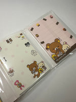 San-x 2011 Vintage Rilakkuma Rare Fold Out Mini Memo Pad