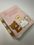 San-x 2017 Rilakkuma Rare Fold Out Mini Memo Pad