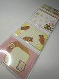 San-x 2017 Rilakkuma Rare Fold Out Mini Memo Pad