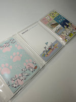 San-x 2015 Shirasutai Rare Fold Out Mini Memo Pad