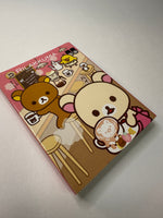 San-x 2011 Vintage Rilakkuma Rare Fold Out Mini Memo Pad