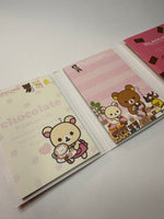 San-x 2011 Vintage Rilakkuma Rare Fold Out Mini Memo Pad