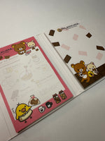 San-x 2011 Vintage Rilakkuma Rare Fold Out Mini Memo Pad