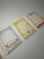 San-x 2016 Sumikko Gurashi Rare Fold Out Mini Memo Pad