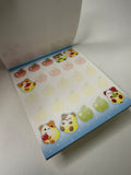 San-x 2001 Vintage Pote Hamu Rare Mini Memo Pad