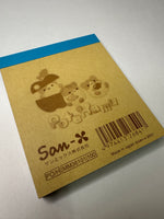 San-x 2001 Vintage Pote Hamu Rare Mini Memo Pad