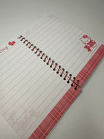 Sanrio 2003 Vintage Hello Kitty Rare Small Spiral Notebook