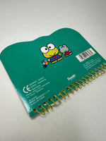 Sanrio 1997 Vintage Keroppi Rare Small Spiral Notebook