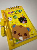 Okitoki Rare Small Spiral Notebook Set
