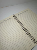 Orange Story 1999 Vintage Miss. Petty Rare Large Spiral Notebook