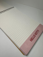Sanrio 2001 Vintage Hello Kitty Rare Large Spiral Notebook