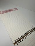 Sanrio 2001 Vintage Hello Kitty Rare Large Spiral Notebook