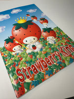 Sanrio 1998 Vintage Strawberry King Rare Large Notebook