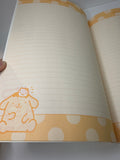 Sanrio 1997 Vintage Pompompurin Rare Large Notebook
