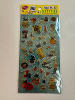 Kamio Disney Stitch Rare Sticker Sheet