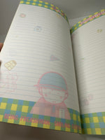 San-x 1984 Vintage Pencil Club Rare Large Notebook