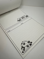 San-x 1989 Vintage Tarepanda Rare Fax Letter Pad