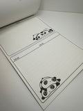 San-x 1989 Vintage Tarepanda Rare Fax Letter Pad