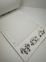 San-x 1989 Vintage Tarepanda Rare Fax Letter Pad