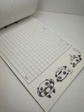 San-x 1989 Vintage Tarepanda Rare Fax Letter Pad