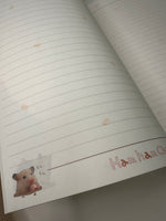 San-x 1999 Vintage Ham Ham Chan Rare Large Notebook