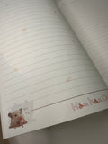 San-x 1999 Vintage Ham Ham Chan Rare Large Notebook