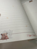 San-x 1999 Vintage Ham Ham Chan Rare Large Notebook