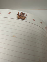 San-x 1999 Vintage Ham Ham Chan Rare Large Notebook