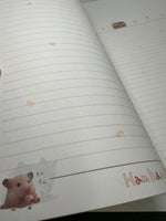 San-x 1999 Vintage Ham Ham Chan Rare Large Notebook