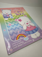 Vintage I Love Tofu Rare Korean Large Notebook