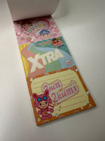 Sun Star Vintage Sannen Nikumi no Nakamatachi Rare Long Memo Pad